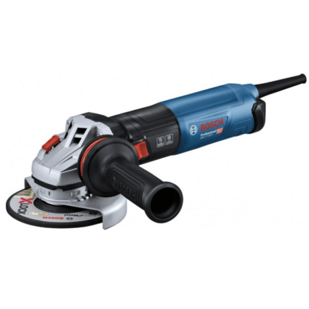 Угловая шлифмашина Bosch Professional GWS 17-125 S с регулировкой, антивибрационной рукояткой и пылевым фильтром (06017D0300)