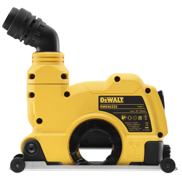 Защитный кожух 125 мм для отвода пыли - бороздодел DeWALT (DWE46225)