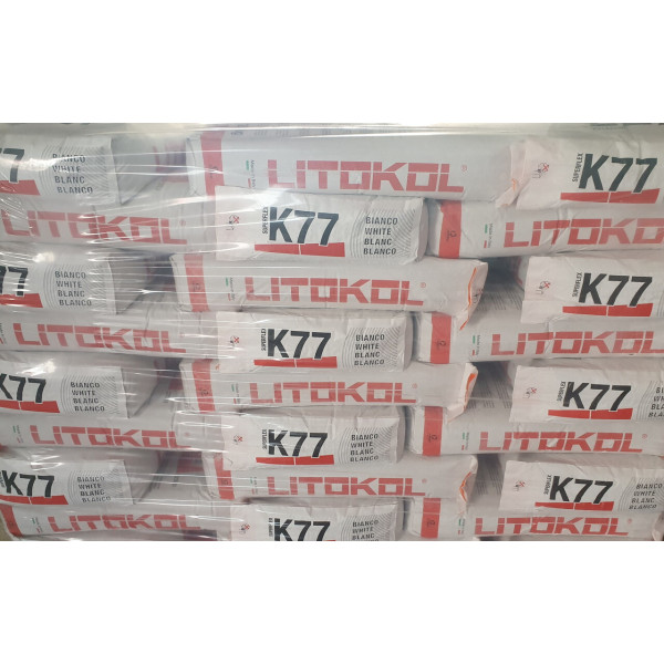 Клей на цементной основе Litokol SUPERFLEX K77 20 кг C2TES1, серый (K77G0020)