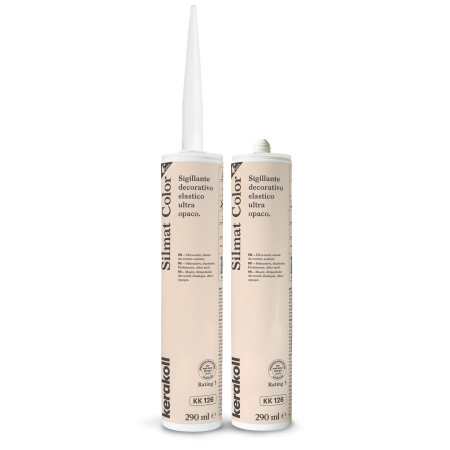Матовий герметик (силікон) декоративний Kerakoll Silmat Color KK126, 290 мл (KKS126)