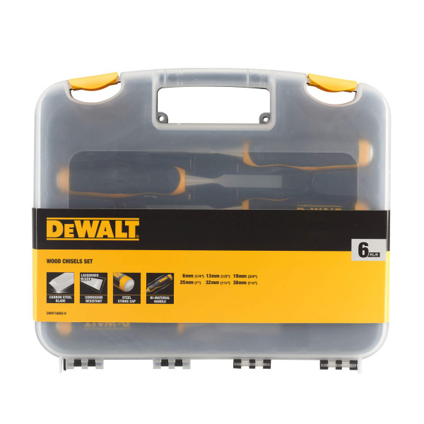 Набір із шести стамесок DeWALT 6 шт.