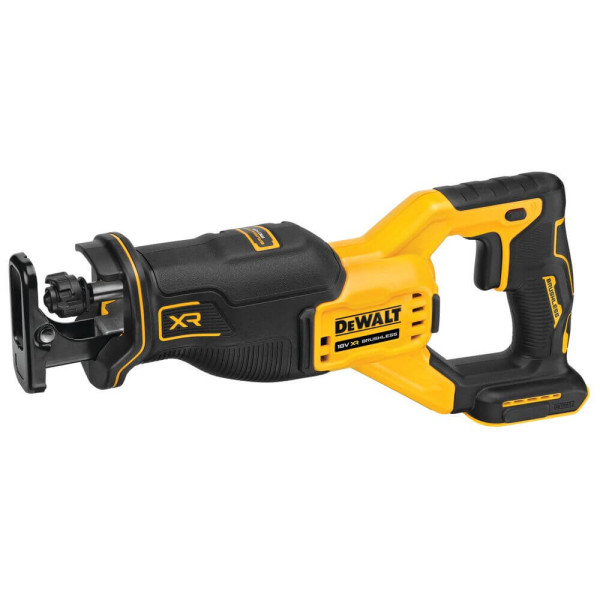 Пила сабельная аккумуляторная DeWALT, 18 В, бесщёточный двигатель, 880 Вт, без АКБ и ЗУ + кейс (DCS382NT)