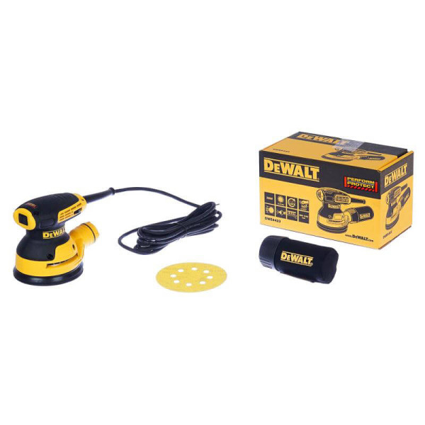 Шліфмашина ексцентрикова мережева DeWALT (DWE6423)