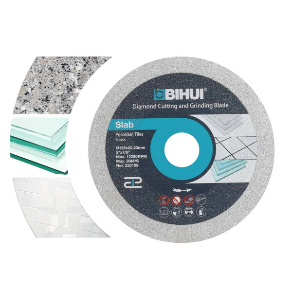 Диск алмазный BIHUI POLISH DRY 125x1,0x22,23 мм (DPG125)