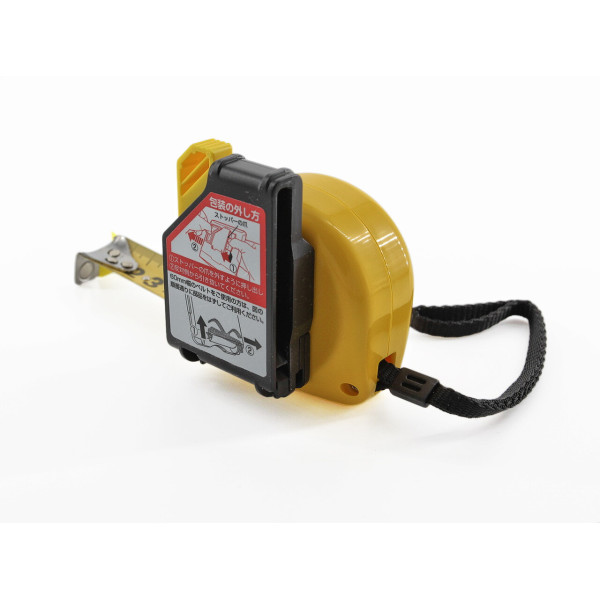 Рулетка строительная TAJIMA GOATU HI LOCK GASFLM2550 5 м магнитная с держателем на ремень (1001-1894)