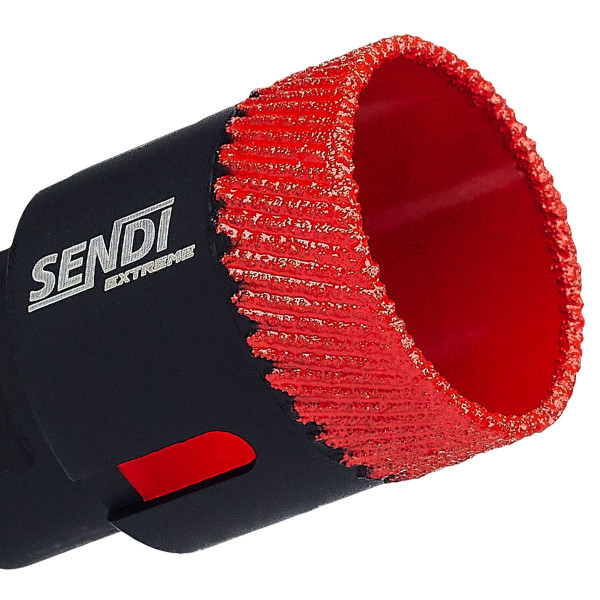 Алмазна коронка SENDI EXTREME 40 мм для кераміки, керамограніту та каменю М14 (01961204341)