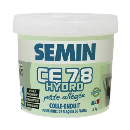 Влагостойкая шпаклевка SEMIN CE-78 HYDRO, 5 кг (34498S)