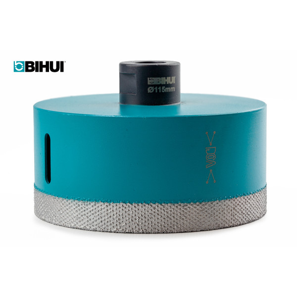 Алмазная коронка BIHUI TOP DRY 115 мм для сухого сверления М14 (DBDB115)