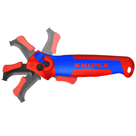 Двухфункциональный нож с пяткой для кабеля KNIPEX (16 50 145 SB)