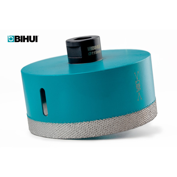 Алмазная коронка BIHUI TOP DRY 115 мм для сухого сверления М14 (DBDB115)