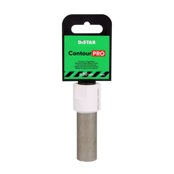 Фреза алмазна пальчикова Distar Contour Pro GF-V 20×50 мм, M14 (87015424069)