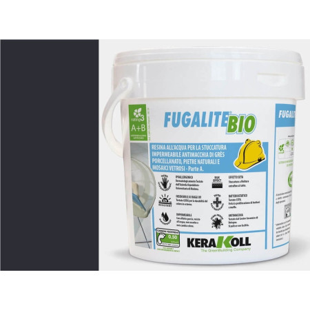 Эпоксидная затирка Fugalite Bio 06 NERO, 3 кг (KFBP06)