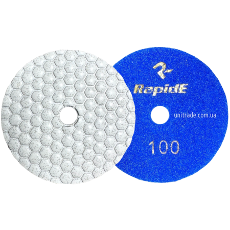 Алмазный шлифовальный диск RapidE (черепашка) DRY USE/Сухое шлифование 100 мм, №100 (НФ-00002263)
