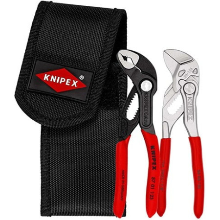 Набор мини-клещей Knipex в поясной сумке для инструментов (00 20 72 V04)
