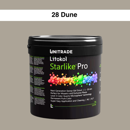 Эпоксидная гелевая затирка Litokol Starlike Pro 28 Dune 5 кг (STPRODUN0005)
