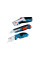 Набор строительных ножей Bosch Professional, 3 шт (1600A027M4)