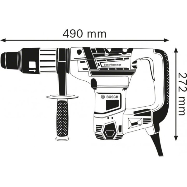 Перфоратор Bosch Professional GBH 5-40 D в кейсе (0611269020)