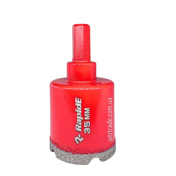 Алмазная коронка RapidE Red Point EVO 35 мм, под дрель (НФ-00001854)