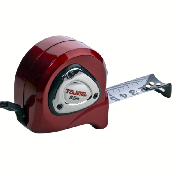 Рулетка строительная TAJIMA  LOCK PLUS LP25-55BL 25 мм х 5,5 м (1001-1901)