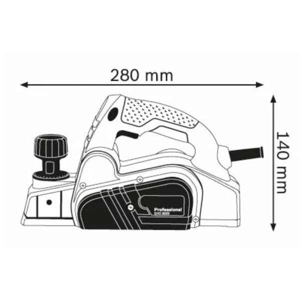 Рубанок Bosch GHO 6500 (0601596000)