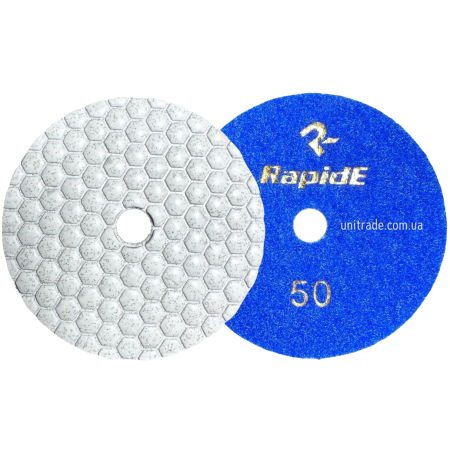 Алмазный шлифовальный диск RapidE (черепашка) DRY USE/Сухое шлифование 100 мм, №50 (НФ-00002261)