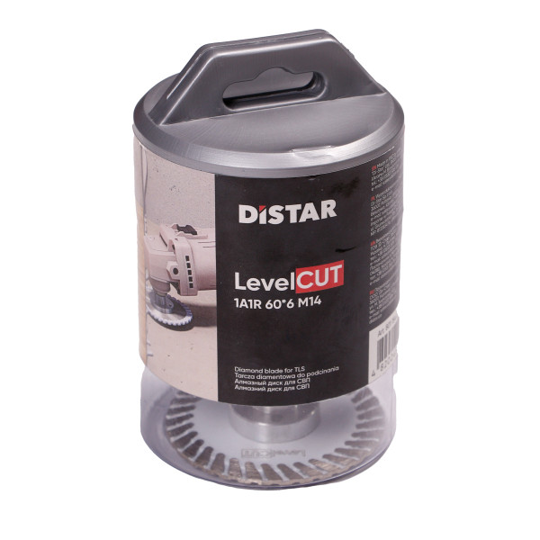 Алмазный диск Distar для подрезки клея 1A1R 60*6 M14 LevelCut (80115429032)