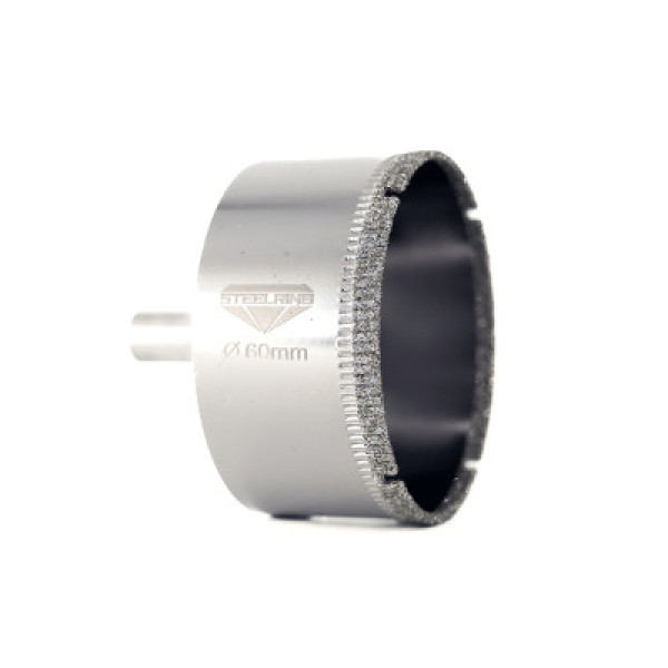 Алмазная коронка STEELRING 60 мм, под дрель (ETS60)