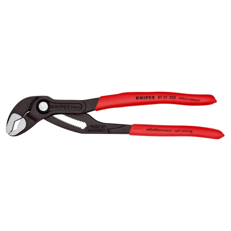 Переставные клещи Knipex Cobra сантехнические, 250 мм (87 01 250)
