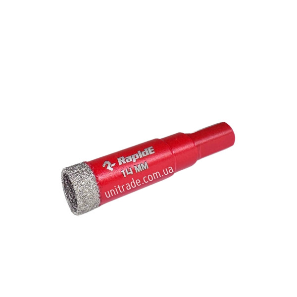Алмазная коронка RapidE Red Point EVO 14 мм, под дрель (НФ-00001846)