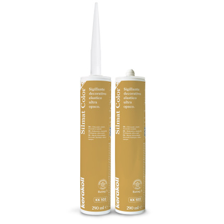 Матовий герметик (силікон) декоративний Kerakoll Silmat Color KK102, 290 мл (KKS102)