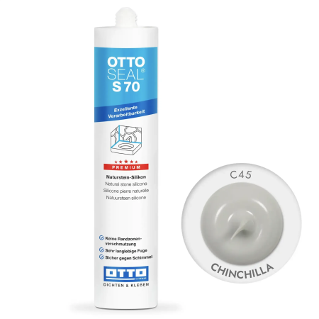 Силиконовый герметик Litokol OttoSeal S70 C45 (сhinchilla) (S70C45)