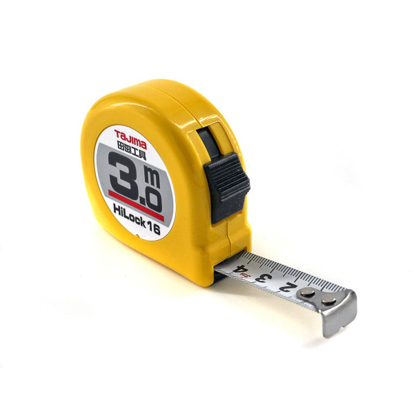 Рулетка строительная TAJIMA HI LOCK L16-30 3 м (1001-0286)