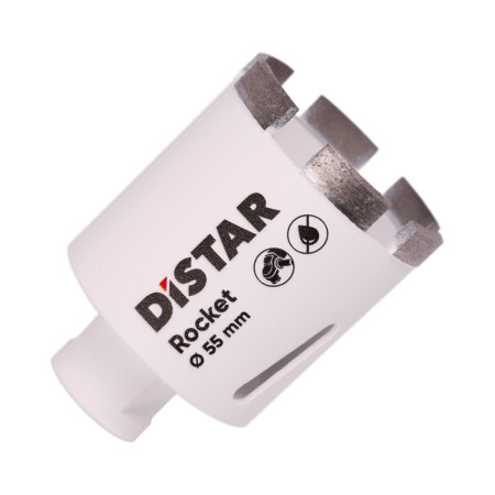 Алмазная коронка DISTAR ROCKET M14, 55X45 мм (гранит|керамогранит)  (11120049023)