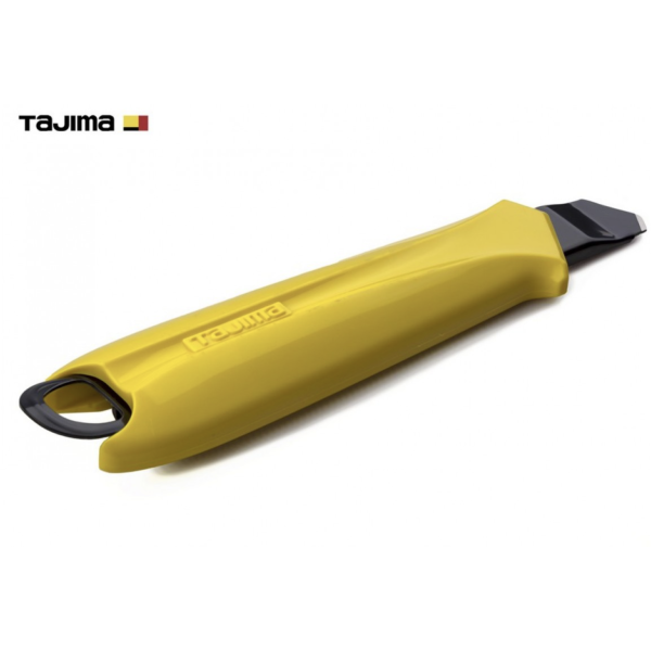 Нож строительный TAJIMA DC-L500YBL с выдвижным сегментным лезвием 18 мм (1101-1681)