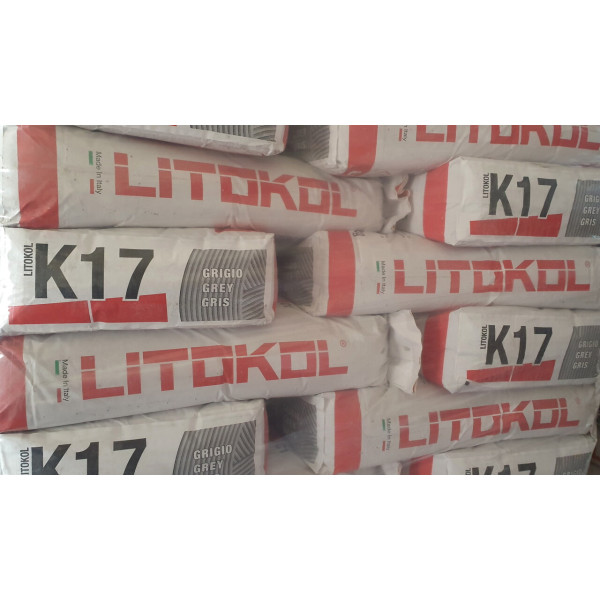 Клей на цементной основе LITOKOL K17 20 кг C1, серый (K170020)