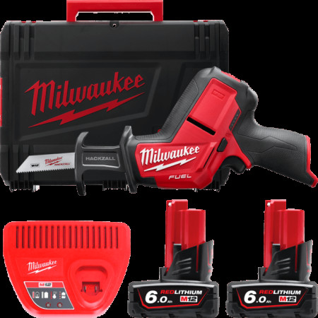 Пила сабельная аккумуляторная бесщеточная MILWAUKEE M12 CHZ-602X (ЗУ+2акк.Х6Ач+HDкейс) (4933451511)