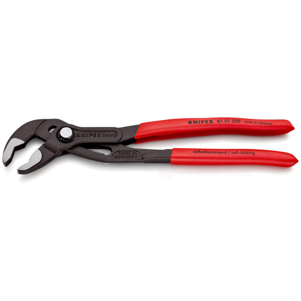Переставные клещи Knipex Cobra сантехнические, 250 мм (87 01 250)