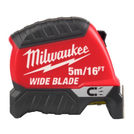 Рулетка магнітна WIDE BLADE MAGNETIC MILWAUKEE (Gen2), 5м, 35мм (4932499208)