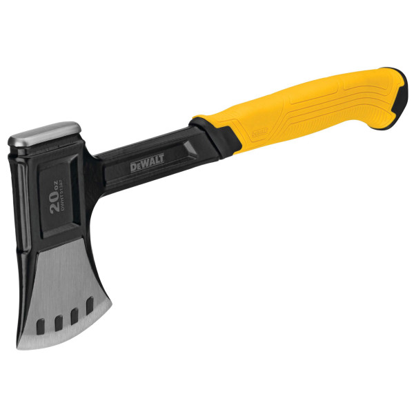 Топор туристический цельнометаллический весом 990 грамм с чехлом DeWALT (DWHT51387-0)