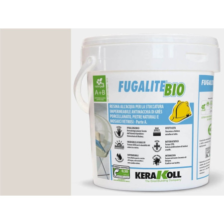 Епоксидна фуга Fugalite Bio 02 GRIGIO LUCE, 3 кг (KFBP02)