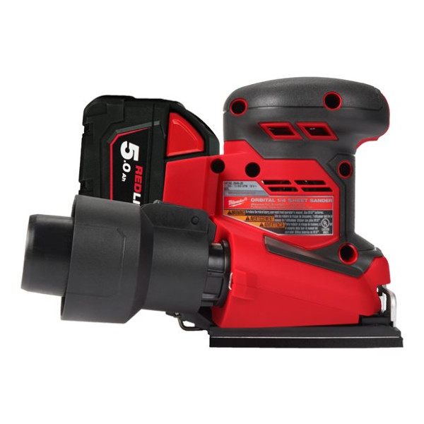 Вібраційна шліфувальна машина акумуляторна MILWAUKEE M18 BQSS-502B (4933479967)