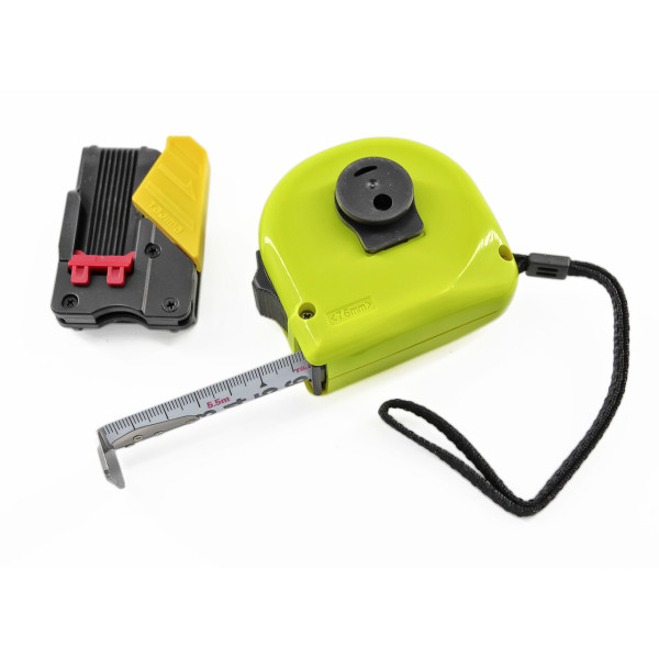 Рулетка строительная TAJIMA SUPER L25-55 5,5 м водостойкая с держателем на ремень (1001-2530)