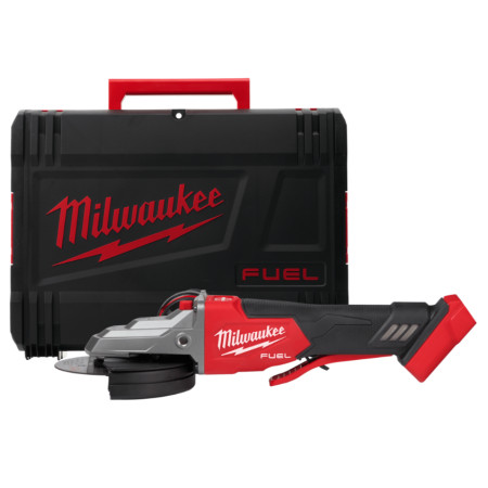Угловая шлифовальная машина MILWAUKEE 125 мм M18 FSAGF125XPDB-0X с плоским редуктором (4933478439)