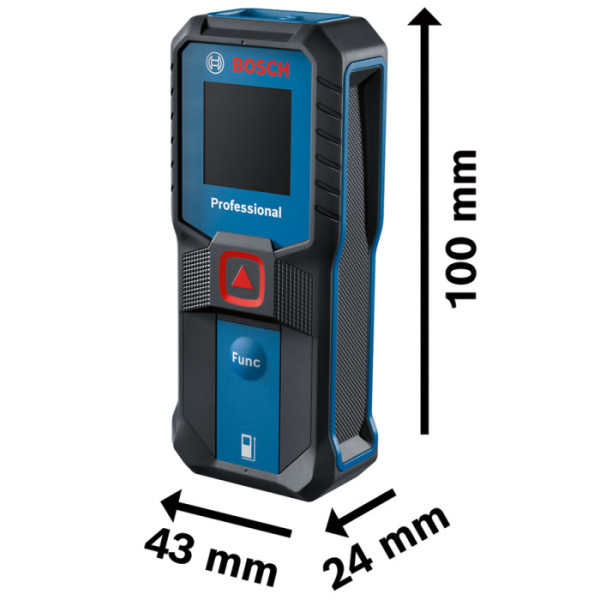 Лазерный дальномер Bosch Professional GLM 25-23 с 2 акб 1,5 V LR03 (0601072W00)