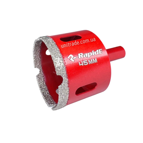 Алмазная коронка RapidE Red Point EVO 45 мм, под дрель (НФ-00001856)