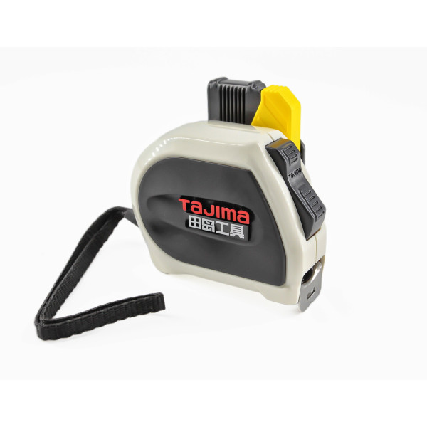 Рулетка строительная TAJIMA SIGMA SFSS2550-CHN 5 м с держателем на ремень и автостопом (1001-2608)