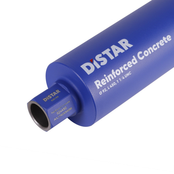 Алмазное сверло DISTAR DDS-W 92x450 мм 1/4 UNC Reinforced concrete (17903094086)