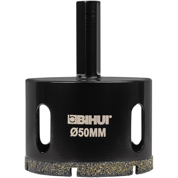Алмазная коронка BIHUI Ceramics PRO 50 мм под дрель (DBW50)