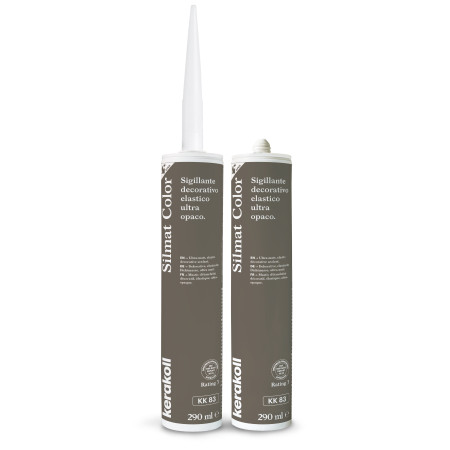 Матовий герметик (силікон) декоративний Kerakoll Silmat Color KK83, 290 мл (KKS83)