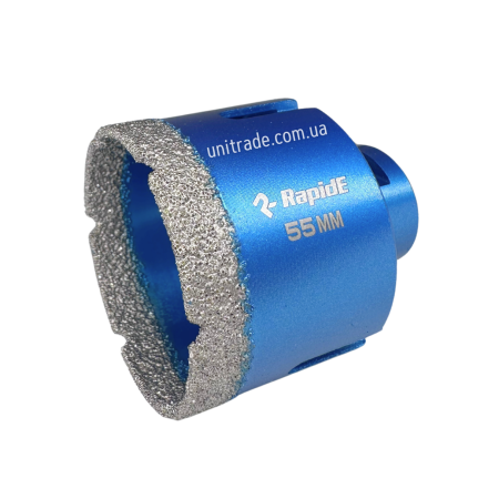 Алмазная коронка RapidE Evolution 55 мм М14 (НФ-00001372)